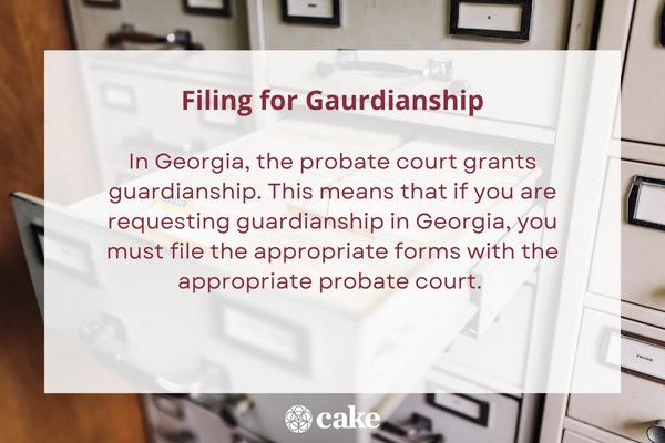 How to file for guardianship in Georgia?